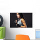 woman boxer portrait Wall Decal