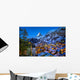 Aerial View on Zermatt Valley and Matterhorn Peak at Dawn, Switz Wall Decal