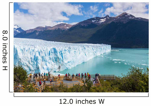 Glacier in Argentina Wall Decal