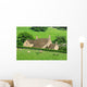 Farmhouse in English countryside of Cotswolds Wall Decal