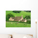 Farmhouse in English countryside of Cotswolds Wall Decal