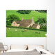 Farmhouse in English countryside of Cotswolds Wall Decal