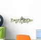 Gone fishing Word cloud Wall Decal