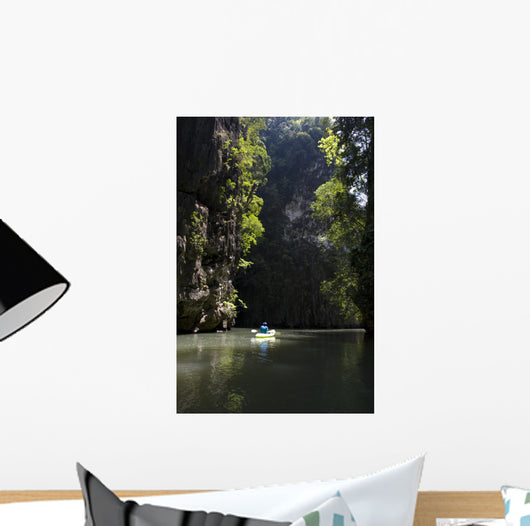 Kayaking Wall Decal