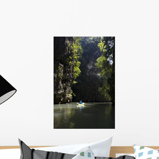 Kayaking Wall Decal
