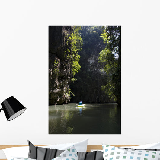 Kayaking Wall Decal