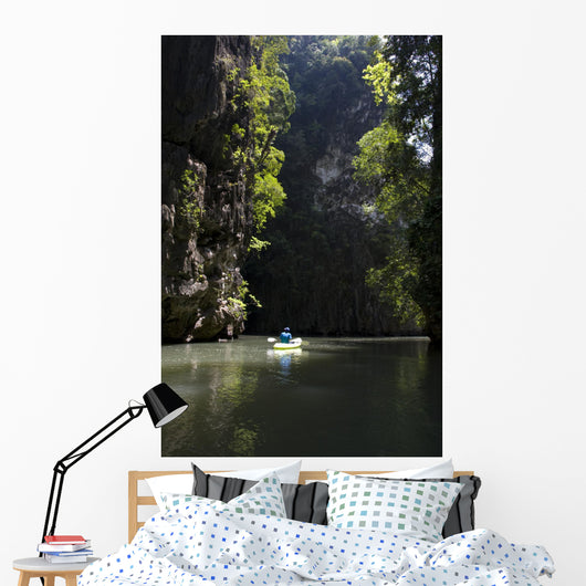 Kayaking Wall Decal