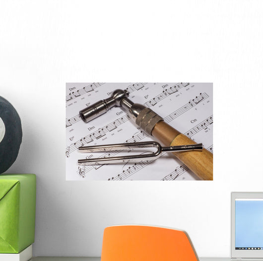 Piano Tuning Key Wall Decal