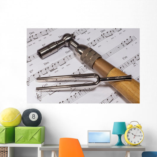 Piano Tuning Key Wall Decal