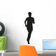 Young running man Wall Decal