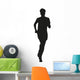 Young running man Wall Decal