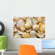sea shells and sand Wall Decal