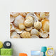 sea shells and sand Wall Decal