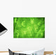 Global Currencies Abstract Background Wall Decal