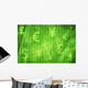 Global Currencies Abstract Background Wall Decal