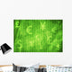 Global Currencies Abstract Background Wall Decal