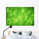 Global Currencies Abstract Background Wall Decal