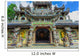 Linh Phuoc pagoda at Da Lat City, Vietnam. Wall Decal