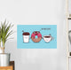 Donut and coffee Wall Decal