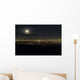Las Vegas Full Moon Skyline Wall Decal