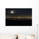 Las Vegas Full Moon Skyline Wall Decal