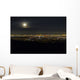 Las Vegas Full Moon Skyline Wall Decal