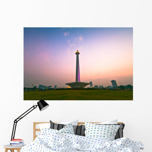 National Monument in Jakarta Wall Decal