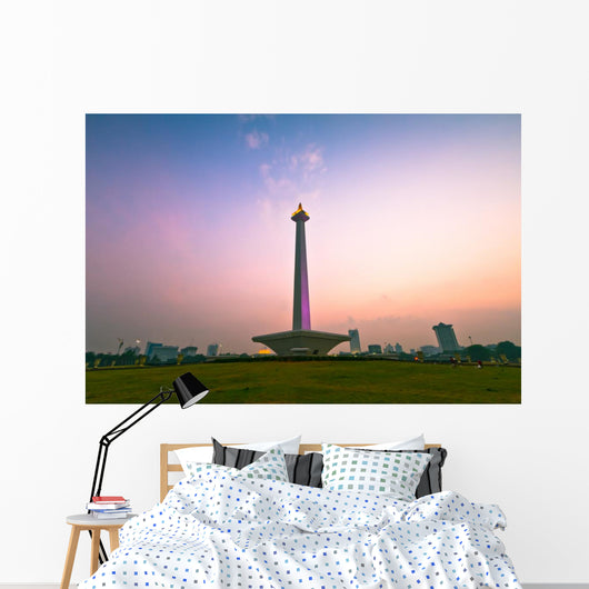 National Monument in Jakarta Wall Decal