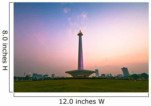 National Monument in Jakarta Wall Decal