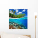 Coral reef in tropical sea. Wall Decal