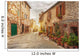 Old Italian Colorful Town Wall Decal