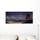 Starry night panorama Wall Decal