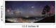 Starry night panorama Wall Decal