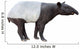 Malayan tapir Wall Decal