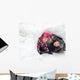 Children playing in a snow cave Wall Decal