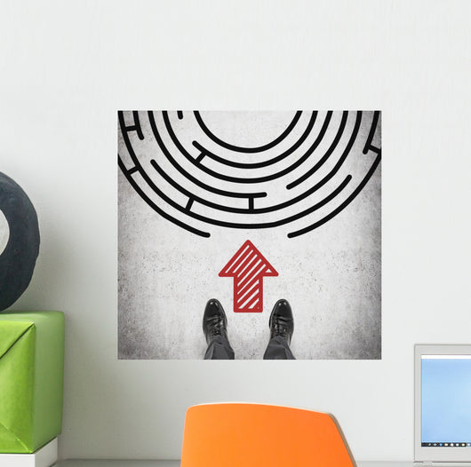 labyrinth Wall Decal