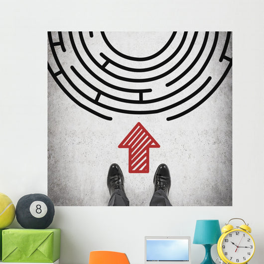 labyrinth Wall Decal