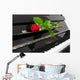 Rose und Klavier Wall Decal