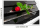 Rose und Klavier Wall Decal