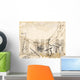 Musical background Wall Decal