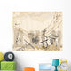 Musical background Wall Decal