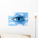 The eye in the sky Wall Decal