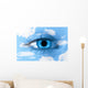 The eye in the sky Wall Decal
