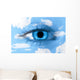 The eye in the sky Wall Decal
