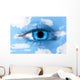 The eye in the sky Wall Decal