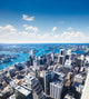 View of downtown towards Sydney Tower, Australia. Wall Decal