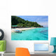 Plage sur les iles Perhentian Wall Decal