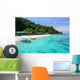 Plage sur les iles Perhentian Wall Decal