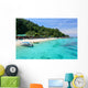 Plage sur les iles Perhentian Wall Decal