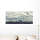 Jakarta city view with Kampung in foreground Wall Decal
